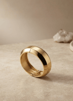 Gold Thick Hinge Kada -  - Luxeria