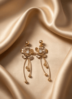 Golden Bloom Earrings - EWS-EAR-008-3 - Luxeria