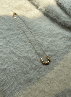 Golden Edge Glow Necklace - LUXCHA-D2-36 - Luxeria