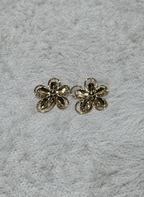 Golden Flower Earrings - NAK-EAR-002-2 - Luxeria