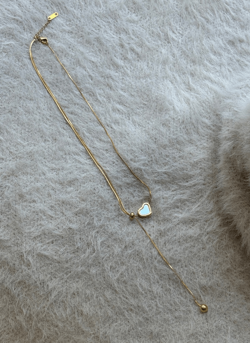 Golden Heart Chain - EWS-CHA-013 - Luxeria