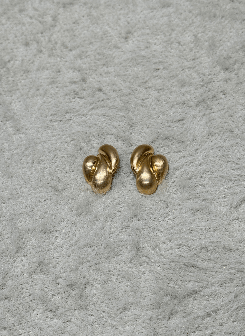 Golden Knot Earring - LUXEAR-AA55 - Luxeria