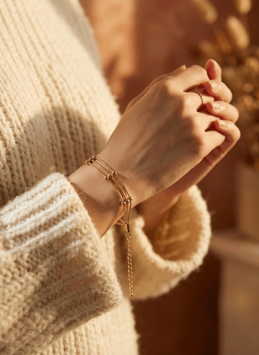 Golden Layer Bracelet - EWSBLT-002 - Luxeria