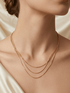 Golden Layer Chain - LUXCHA-D2-43 - Luxeria