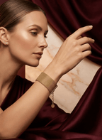 Golden Mesh Bracelet - LUXBLT-C3-20 - Luxeria
