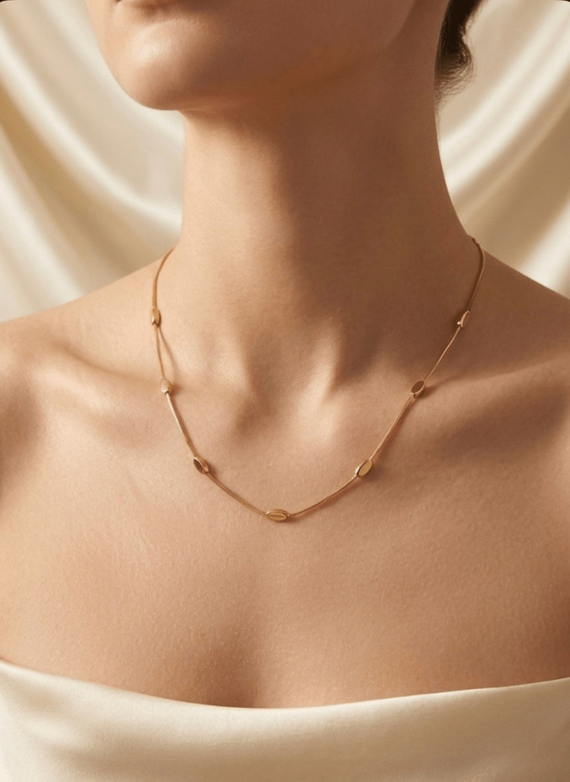Golden Orbit Chain - NAK-CHA-005 - Luxeria