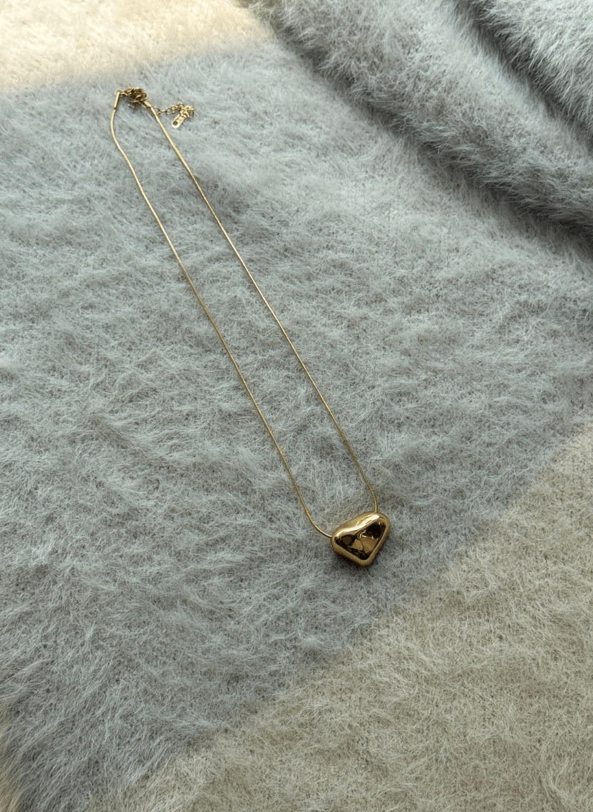 Golden Pebble Chain - EWS-CHA-001 - Luxeria
