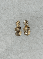 Golden Ripple Earring - LUXEAR-AA27-1 - Luxeria