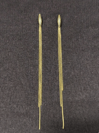 Golden Thread Earrings - EWS-EAR-002-1 - Luxeria