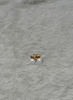 Heart Pearl Stud Earrings - NAK-EAR-002 - Luxeria