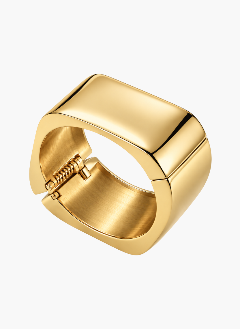 Chunky Gold Square Kada