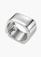 Square Silver Hinged Kada