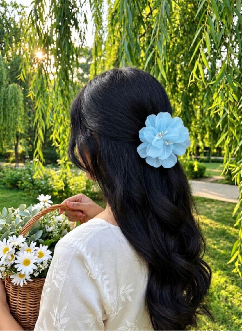 Flower Hair Clip