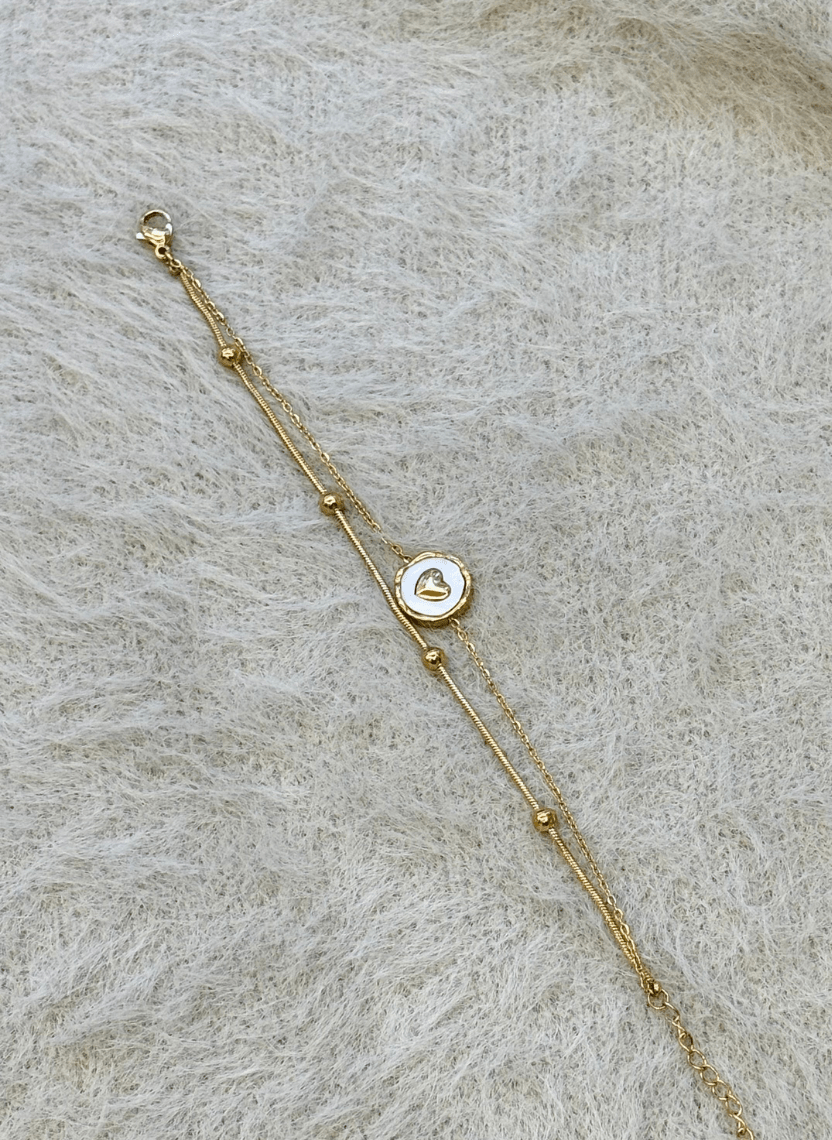 Luna Heart Bracelet - LUXBLT-C3-4-2 - Luxeria