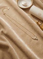 Luna Pearl Glow Necklace - NAK-CHA-006 - Luxeria