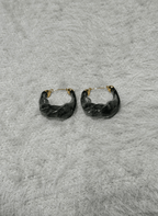 Midnight Twist Earring - LUXEAR-AA60 - Luxeria