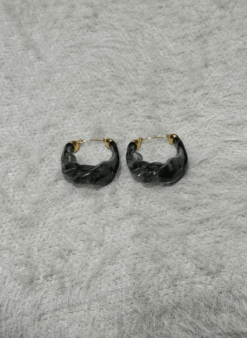 Midnight Twist Earring - LUXEAR-AA60 - Luxeria