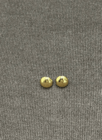 Mini Gold Stud Earrings - LUXEAR-AA9-3 - Luxeria