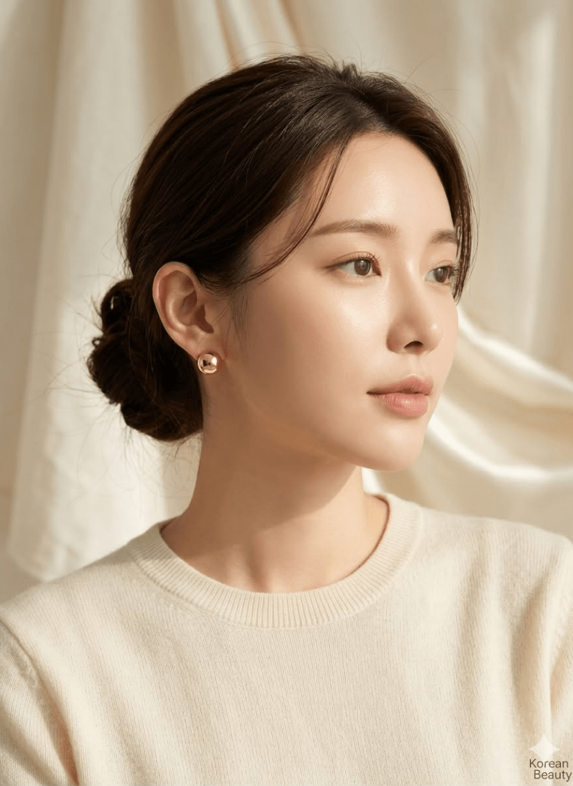 Mini Gold Stud Earrings - LUXEAR-AA9-3 - Luxeria