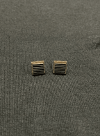 Minimal Square Stud Earring - LSTU-B2-000003 - Luxeria