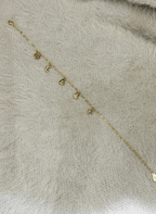 Moon Charm Bracelet - LUXBLT-C3-35 - Luxeria