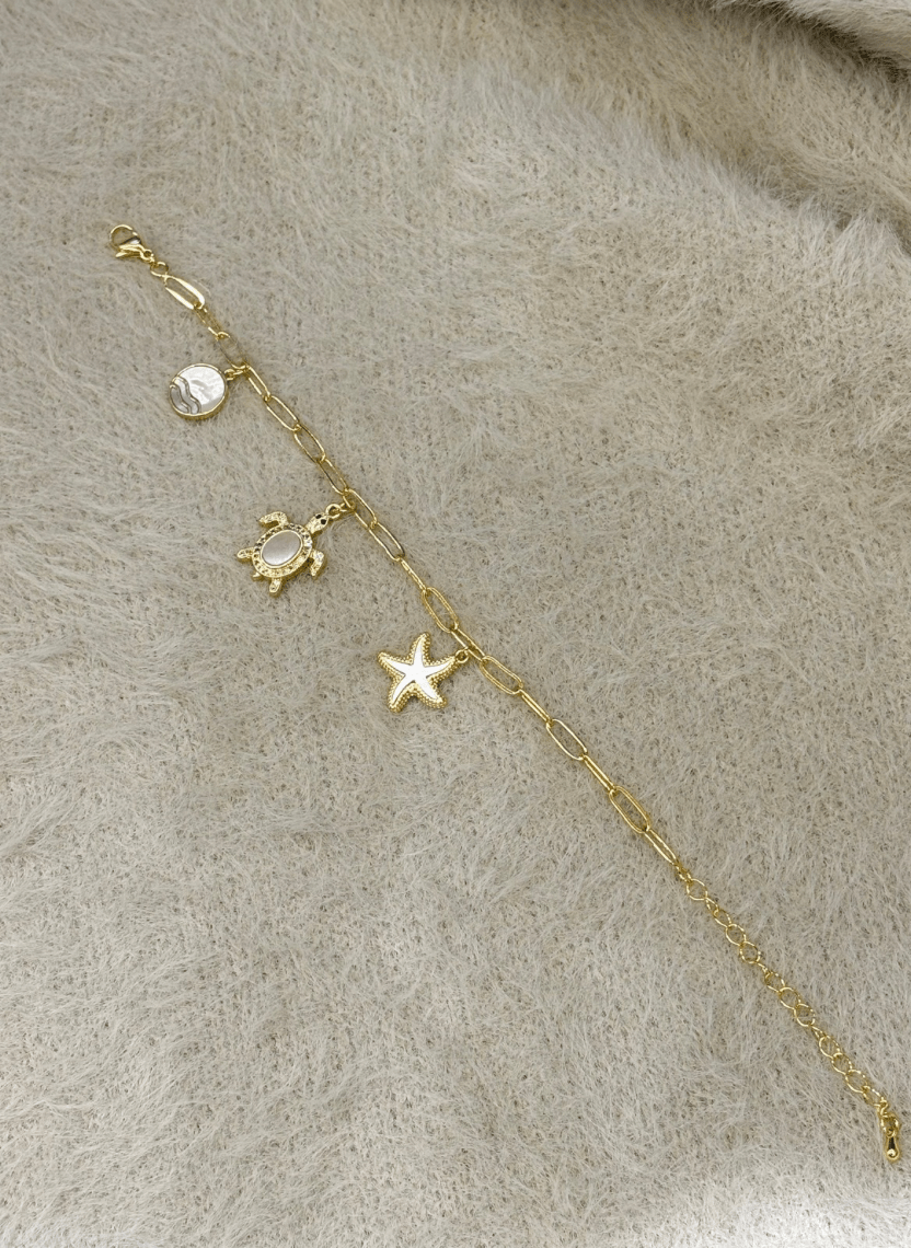 Ocean Charm Bracelet - LUXBLT-C3-32 - Luxeria