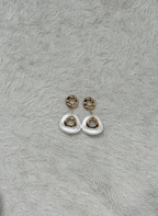 Pearl Halo Earrings - NAK-EAR-004-3 - Luxeria