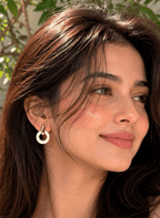 Pearl Loop Earrings - EWS-EAR-003 - Luxeria