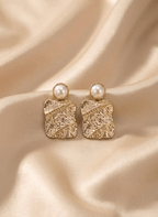 Pearl Texture Earring - LUXEAR-AA56 - Luxeria