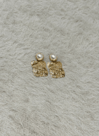 Pearl Texture Earring - LUXEAR-AA56 - Luxeria
