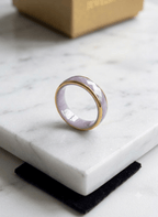 Purple Crystal Ring Men’s Ring - HOT-RIN-011 - Luxeria