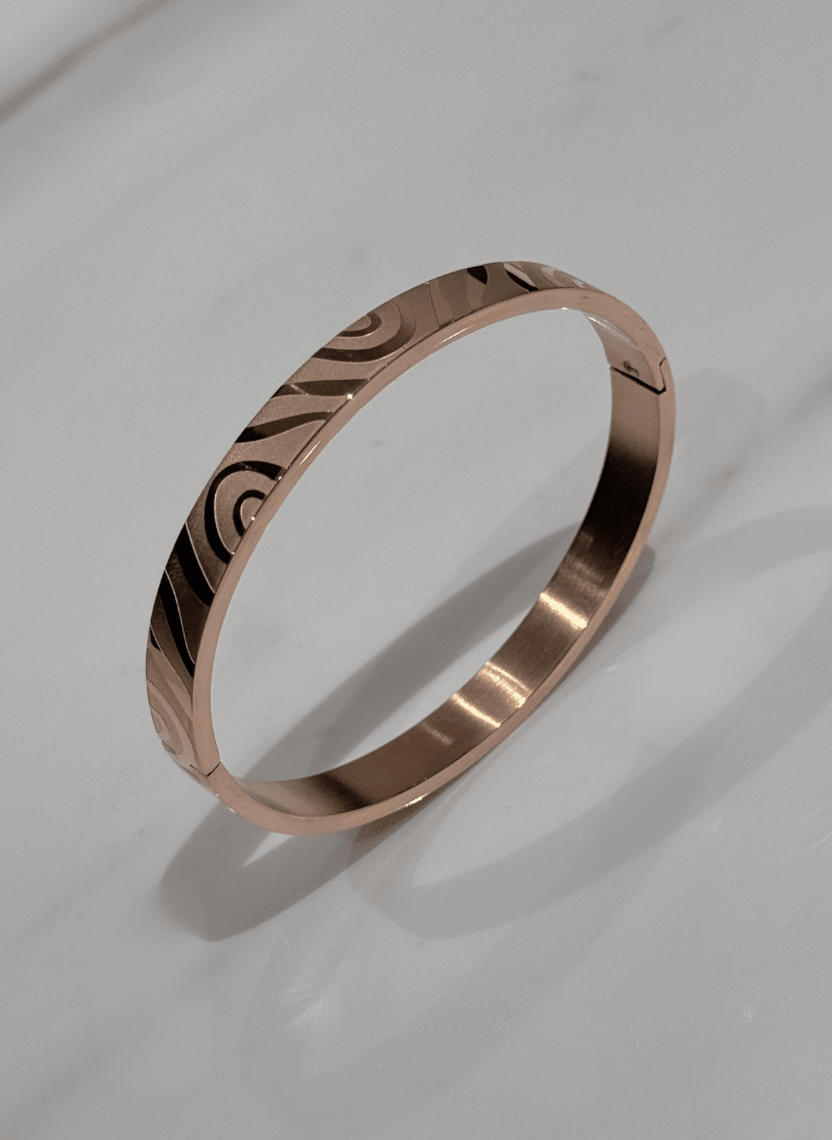 Rose Wave Men’s Kada - HOT-KAD-006-7 - Luxeria