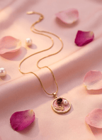 Rosy Charm Chain - LUXCHA-D2-36 - Luxeria