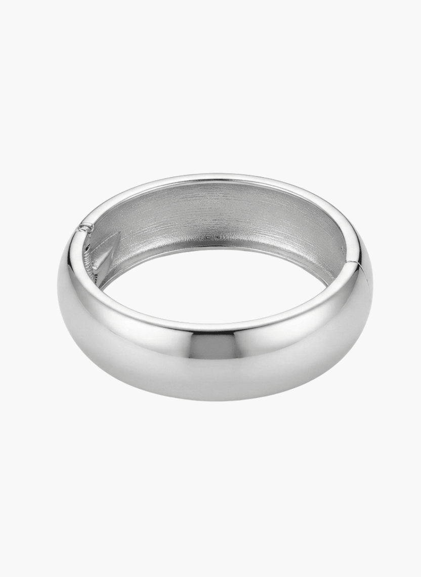 Silver Hinged Kada -  - Luxeria