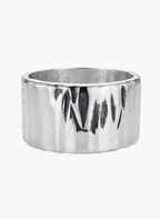 Silver Textured Kada -  - Luxeria