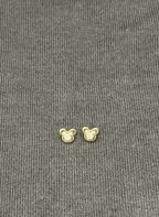 Small Bear Stud Earring - LUXEAR-AA8-1 - Luxeria