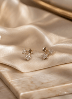 Sparkle Star Stud Earrings - LUXEAR-AA9-9 - Luxeria