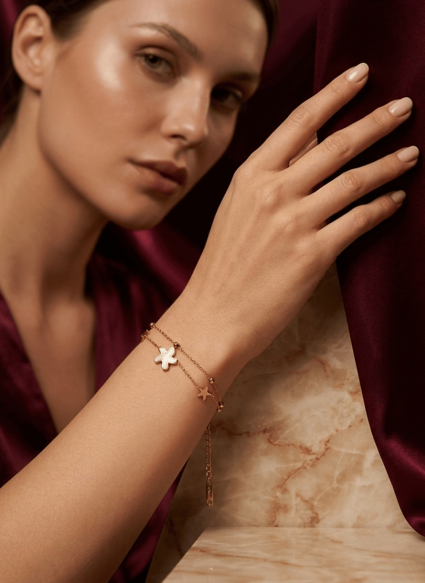 Star Bloom Bracelet - LUXBLT-C3-19 - Luxeria