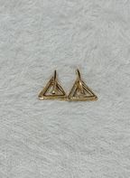 Triangle Glow Earrings - EWS-EAR-007-2 - Luxeria