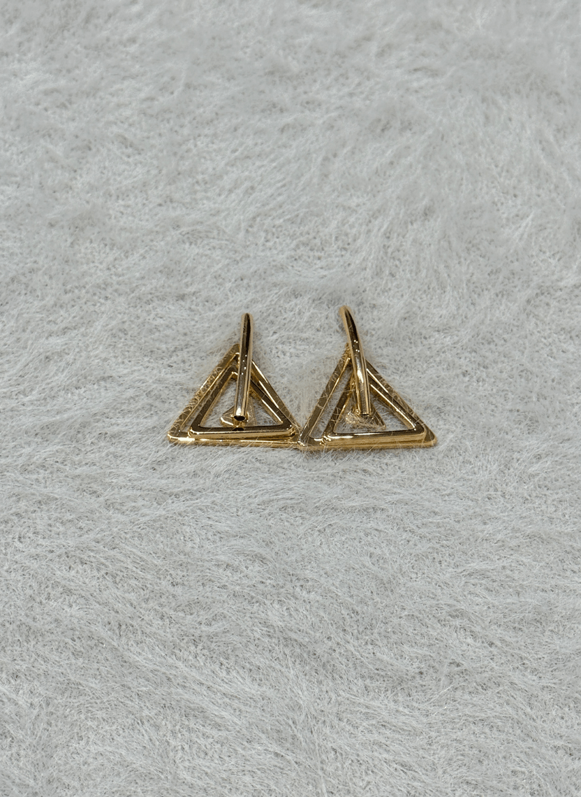 Triangle Glow Earrings - EWS-EAR-007-2 - Luxeria