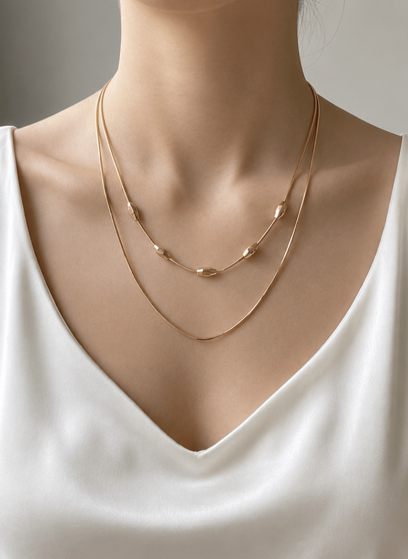 Twin Layer Chain - NAK-CHA-005 - Luxeria