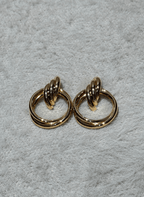 Twisted Round Earrings - EWS-EAR-001-3 - Luxeria