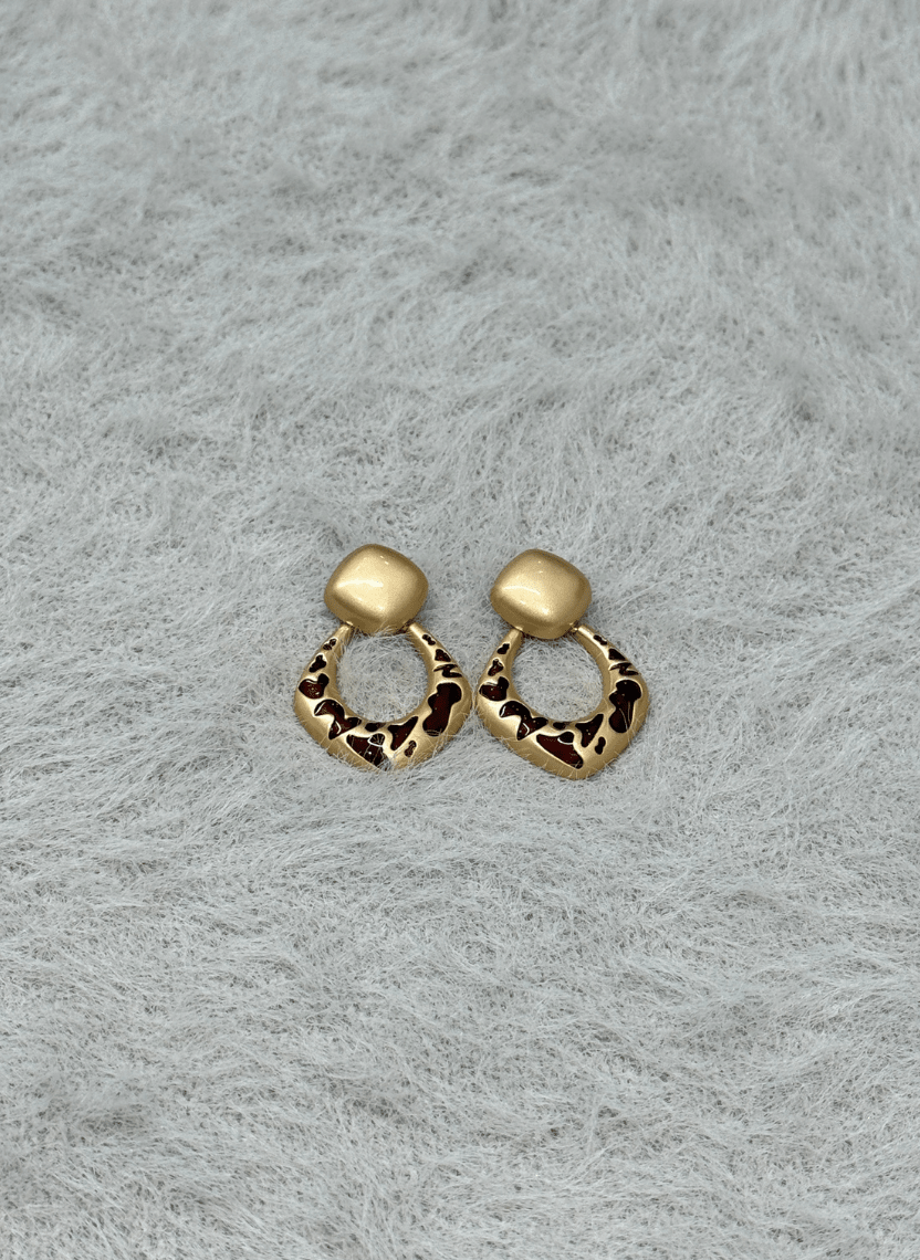 Wild Pattern Earrings - EWS-EAR-010-1 - Luxeria